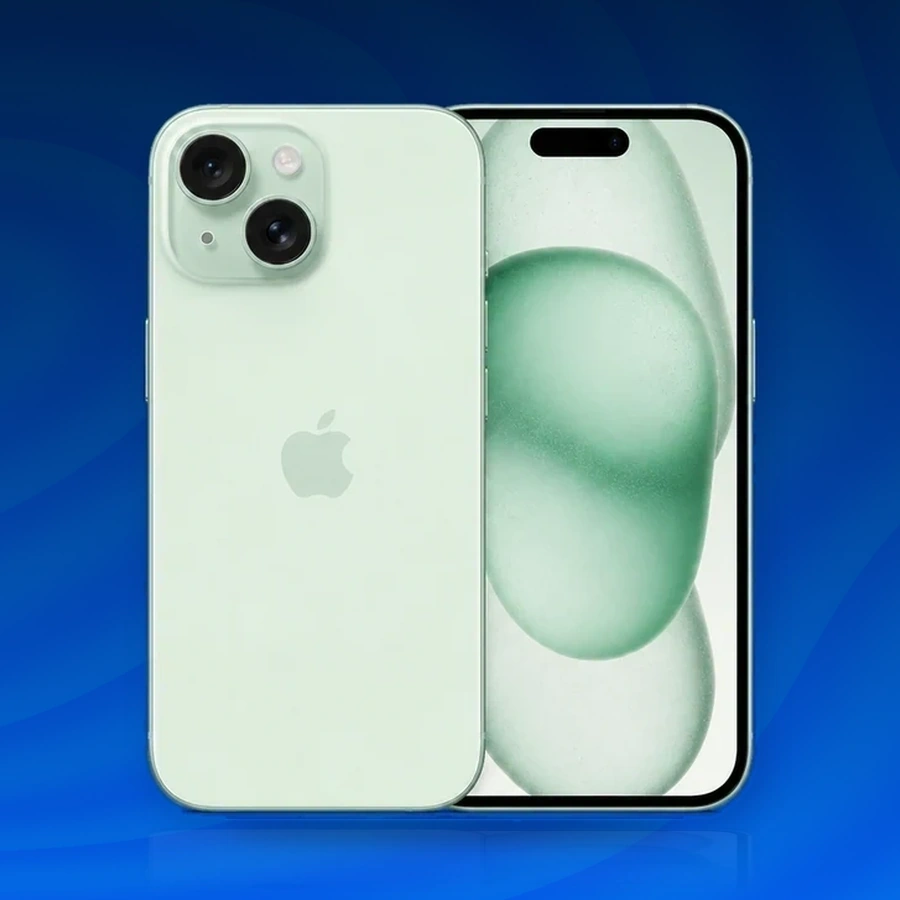 iPhone 15 512 ГБ зеленый SIM + eSIM 8 ГБ RAM Коробка
