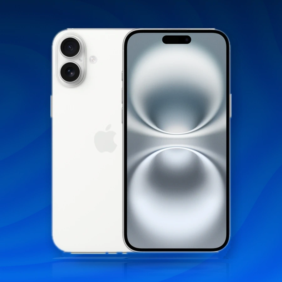 iPhone 16 Plus 128 ГБ белый SIM + eSIM 8 ГБ RAM Коробка
