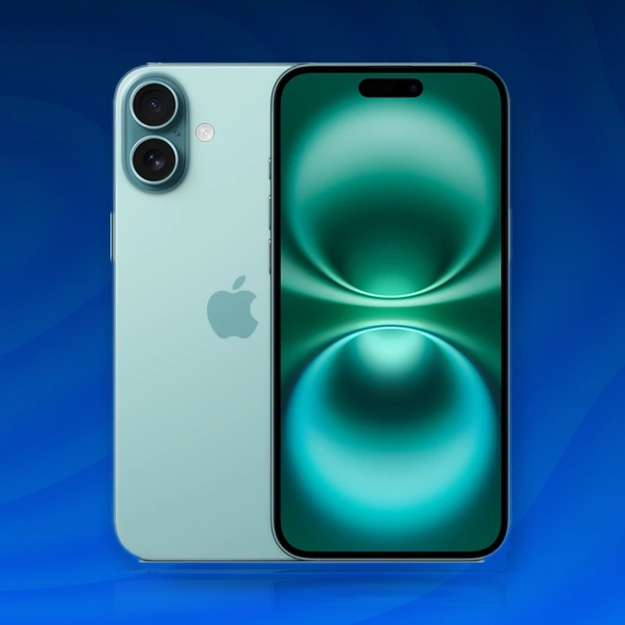 iPhone 16 Plus 256 ГБ бирюзовый SIM + eSIM 8 ГБ RAM Коробка