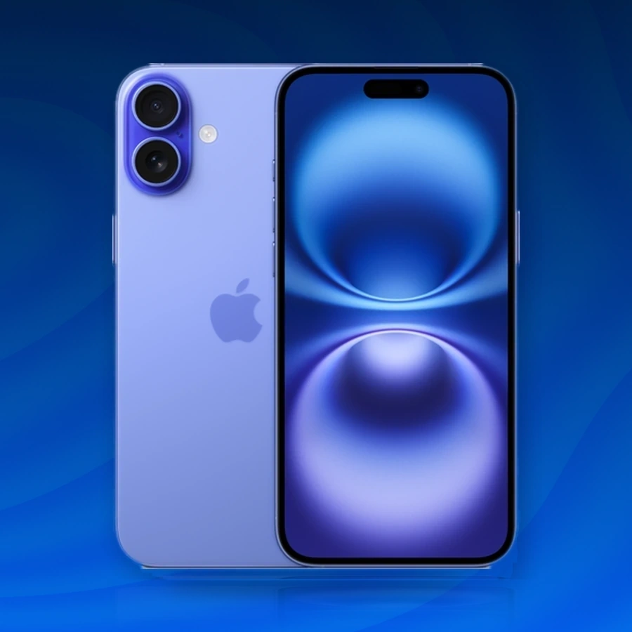iPhone 16 Plus 256 ГБ ультрамарин SIM + eSIM 8 ГБ RAM Коробка