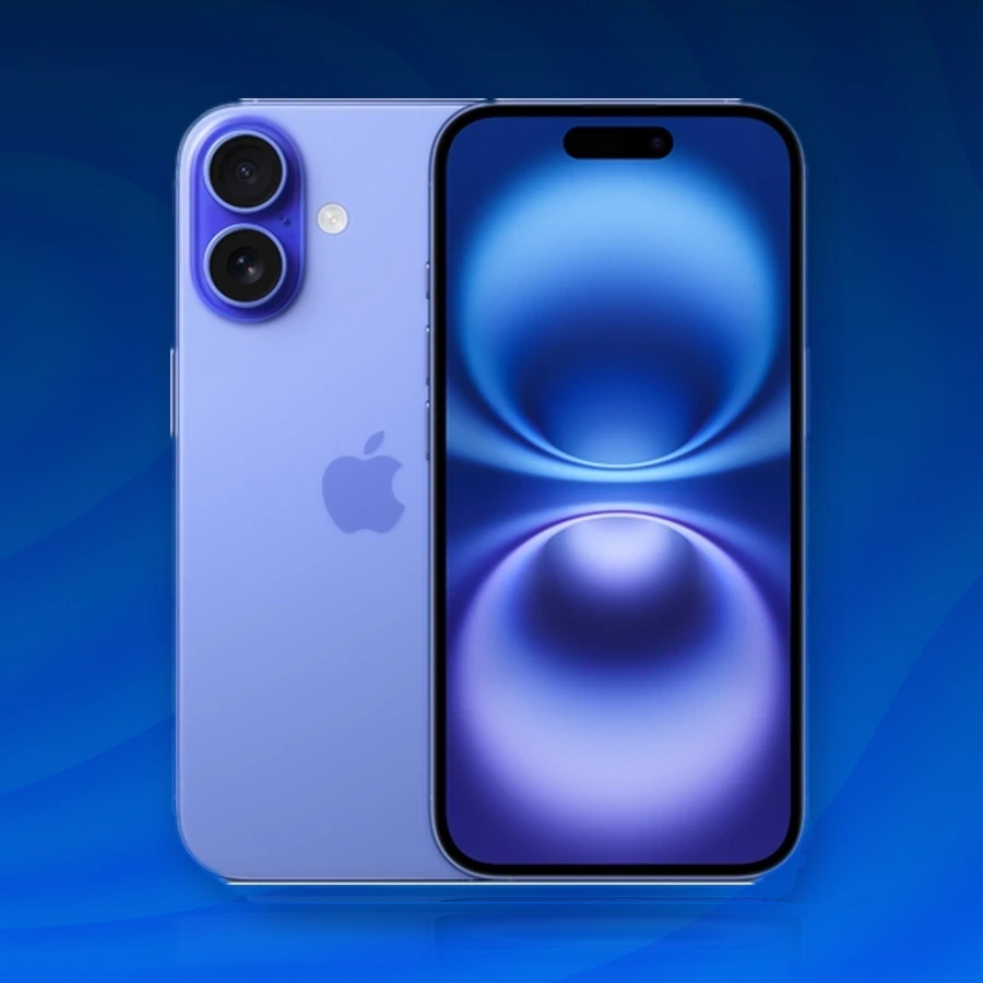 iPhone 16 128 ГБ ультрамарин SIM + eSIM 8 ГБ RAM Коробка