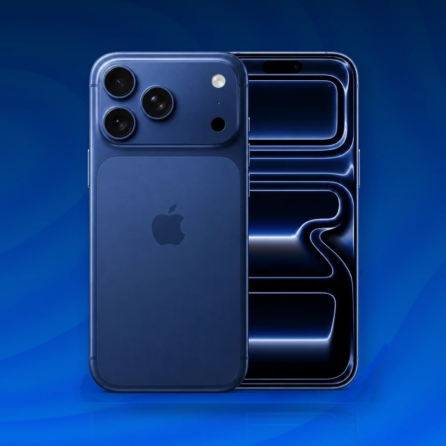 iPhone 17 Pro Max 1 ТБ синий 2 eSIM 12 ГБ RAM Коробка