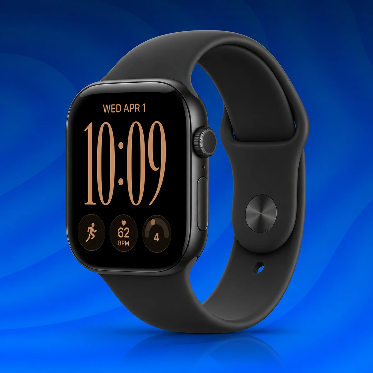 Apple Watch Series 12 42 мм Black Aluminium
