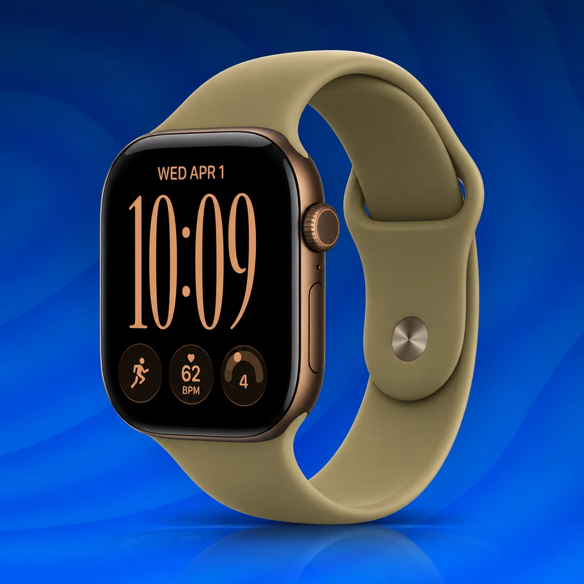Apple Watch Series 12 42 мм Dark Bronze Aluminium
