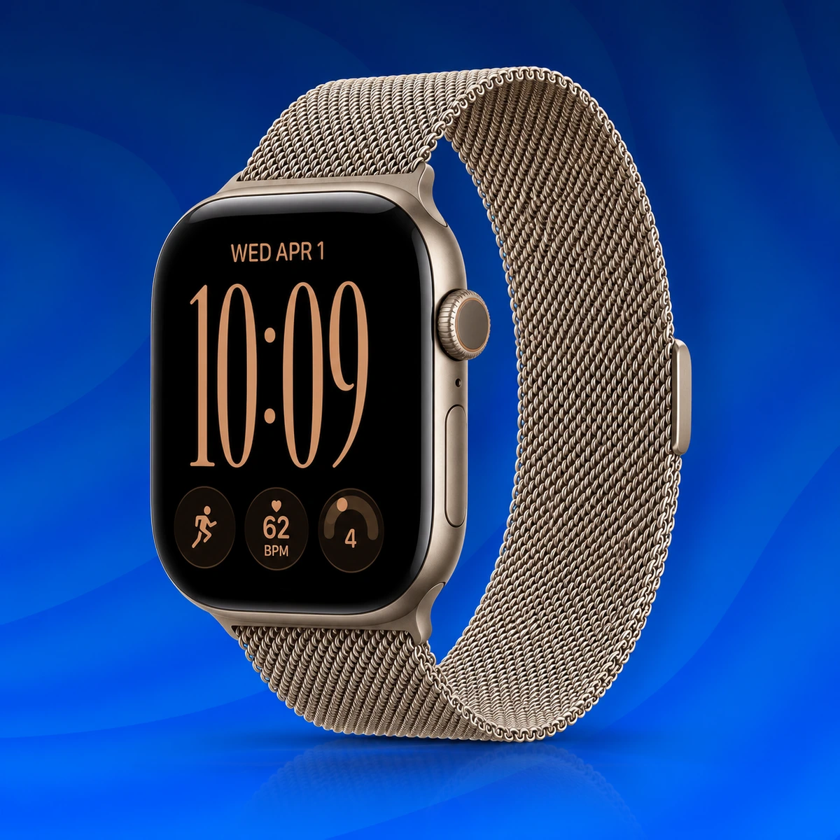Apple Watch Series 12 42 мм Natural Titanium