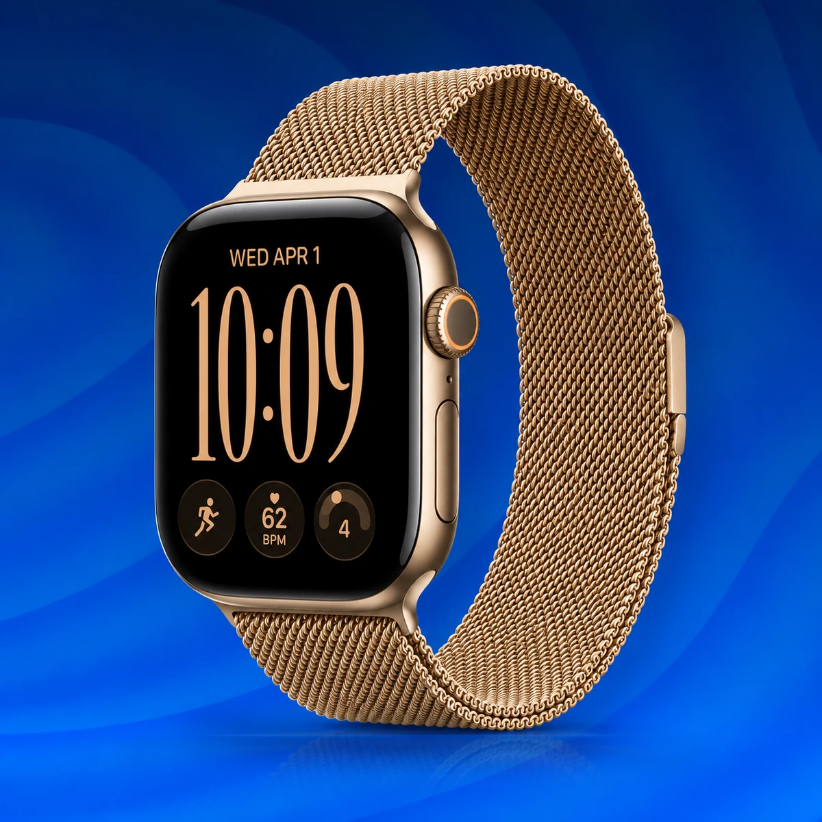 Apple Watch Series 12 42 мм Radiant Gold Titanium