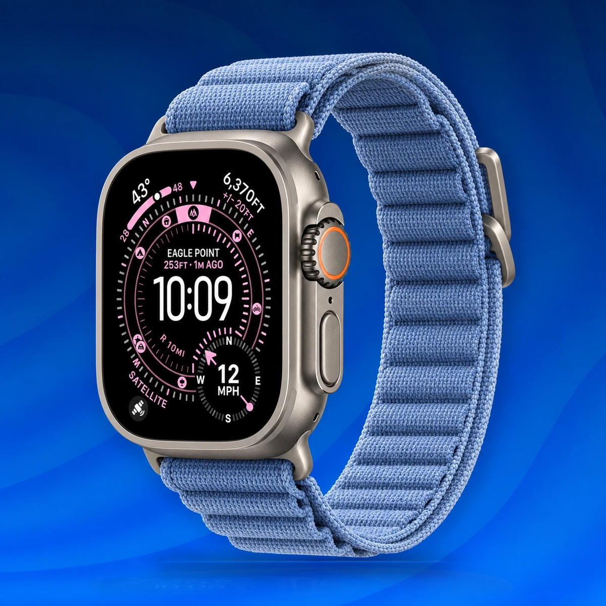 Apple Watch Ultra 3 49 мм натуральный MEWP4
