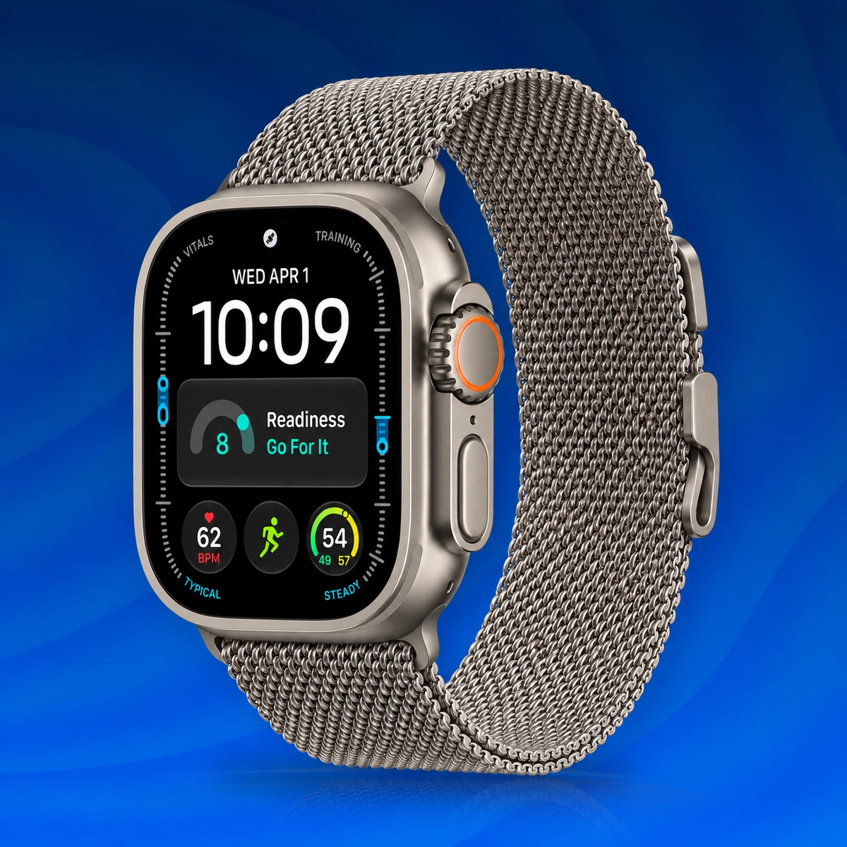 Apple Watch Ultra 4 49 мм Natural Titanium