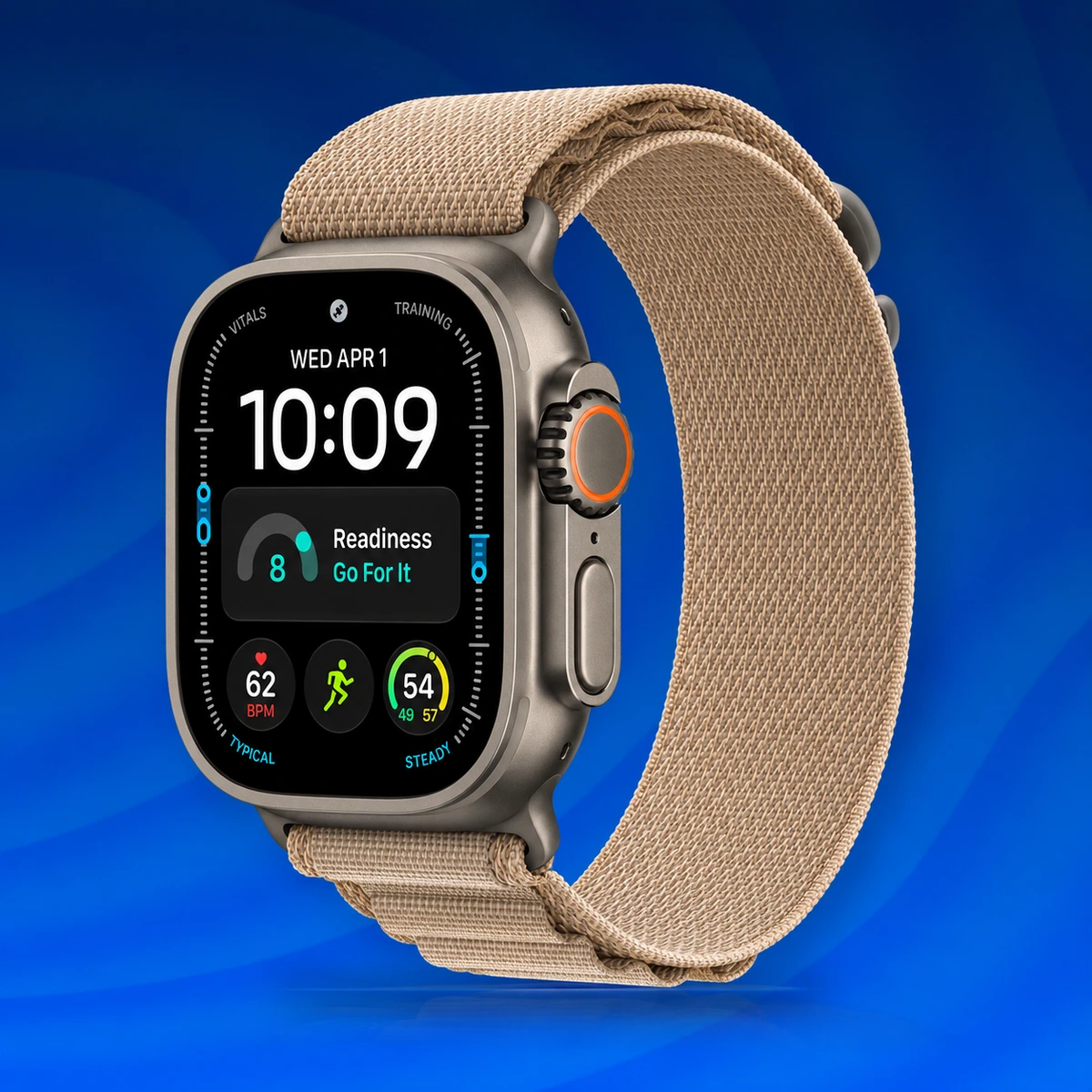 Apple Watch Ultra 4 49 мм Natural Titanium